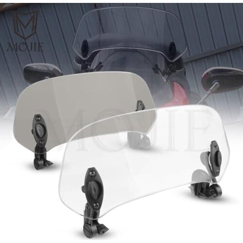Motorcycle Windshield Extension Spoiler Windscreen Air Deflector For Honda CBR650R CBR 900 929 954 RR CBX 1000 550 650 750 E F