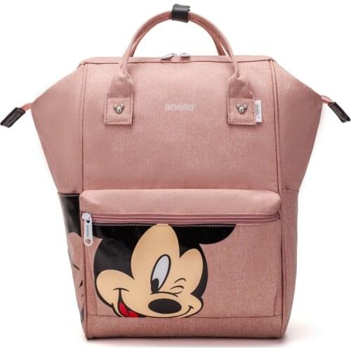 20-35L Large Capacity Mickey Backpack Anti-Theft Anti-Seismic Multi-Function Student Bag Waterproof Printing Travel Backpack