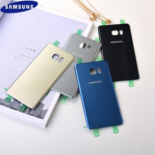 Samsung Note7 Back Battery Cover Housing Rear Glass Door Case For Galaxy Note FE 7 N930 N930F N935 Note Fan Edition Repair Parts