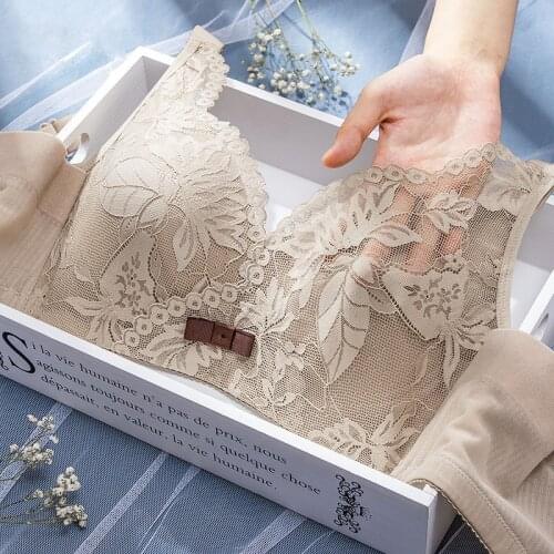 Womens Unlined Full Figure Support Wire free Minimizer Bra Plus Size 34 36 38 40 42 B C D E