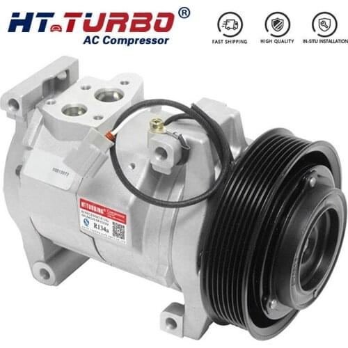 10S17C AUTO AC A/C Compressor For 2003-2007 Honda Accord 2.4L 38810-RAA-A01 1521609 38810RAAA01 4811537 CO 28003SC