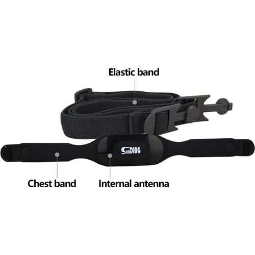 Wireless Heart Rate Belt Waterproof Monitoring Exercise Heart Rate Monitor Adjustable Sports Low-power Transmission