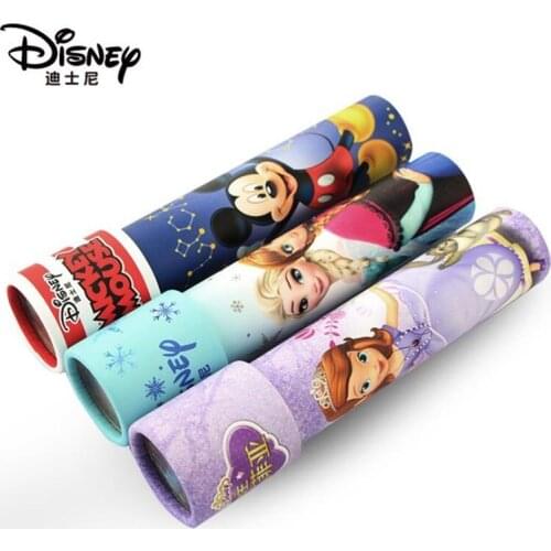 Disney Classic Toys Kaleidoscope Polygon Prism for Childrens Educational Toys Imagination Childrens Toys Color Random