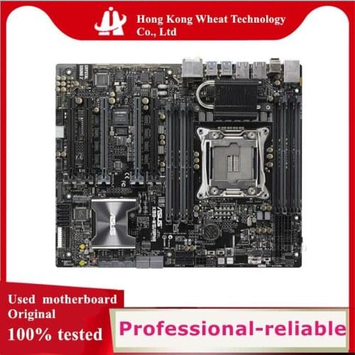 For ASUS X99-WS/IPMI Motherboard Socket LGA 2011 V3 DDR4 SATA III For Intel X99 Original Desktop Used Mainboard