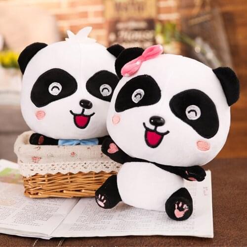Lovely Cartoon Panda Plush Animal Stuffed Soft Dolls Toys For Children Baby Girls Birthday Christmas Cute Decoration Kids Gifts