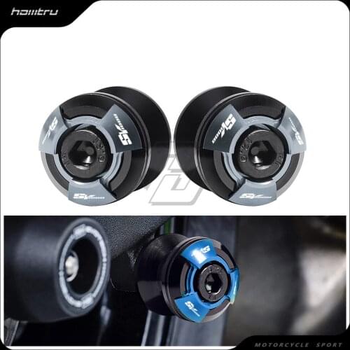 Motorcycle Accessories Swingarm Spools Slider Stand Screws Case for Suzuki SV1000 SV1000S 2003-2005