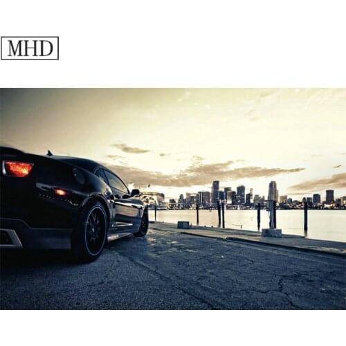 Sports car pattern diy 5D diamond painting kit home decoration square full 3D diamond mosaic embroidery gift