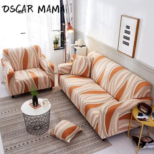 Modern Nordic Geometry Corner Sofas 1 2 3 4 Seater Extensible Couch Case Armchairs Slipcovers Chaise Cover Lounge Living Room