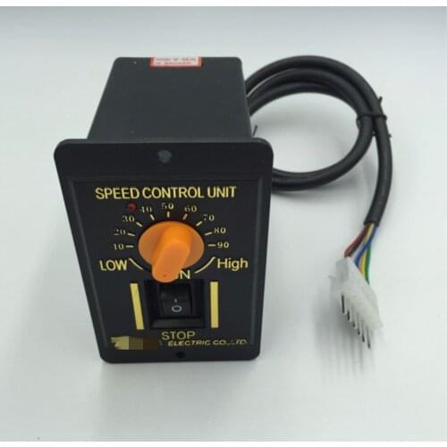 US-52 AC 220V 60W 6 Pins Plug Motor Speed Control Switch Controller