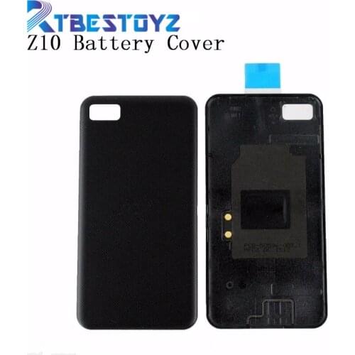RTBESTOYZ For BlackBerry Z10 Back Cover Battery Cover Door Replacement Black White Color
