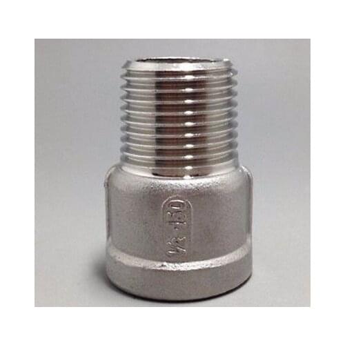 1-1/2" BSP Female to male Thread 304 Stainless Steel Pipe Fitting Connector water oil air