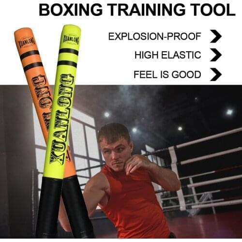 2PCS 57cm PU Leather Boxing Precision Training Sticks Punching Mitts Pads Target MMA Muay Thai Fighting Grappling Training Tool