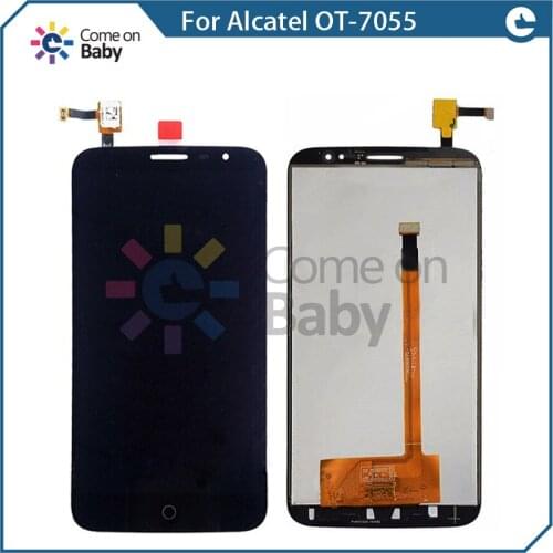 A+ Quality For Alcatel One Touch Hero 2C OT 7055 7055A OT-7055 OT7055 LCD Display+Touch Screen Digitizer assembly