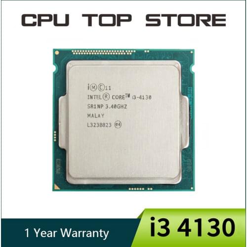 Intel Core i3 4130 3.40GHz 512KB/3MB Socket LGA1150 Haswell CPU Processor SR1NP
