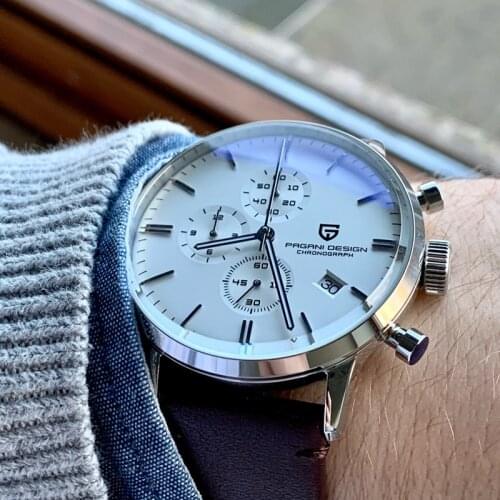PAGANI DESIGN Design Original Brand Men Watch Waterproof Chronograph Quartz Watches multi-function mens watches reloj hombre