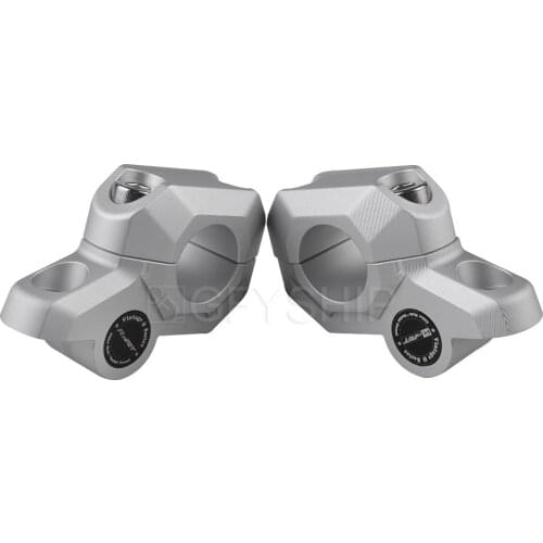 For BMW R NINE T 2014 to 2020 R NINET R9T PURE / SCRAMBLER 17-20 RNINET SLASH 5 Motorcycle Handlebar Risers 45 Degree Bar Back