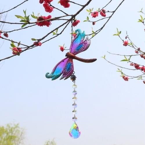 Window Hanging Crystal Garden Patio Prism Pendant Window Decor