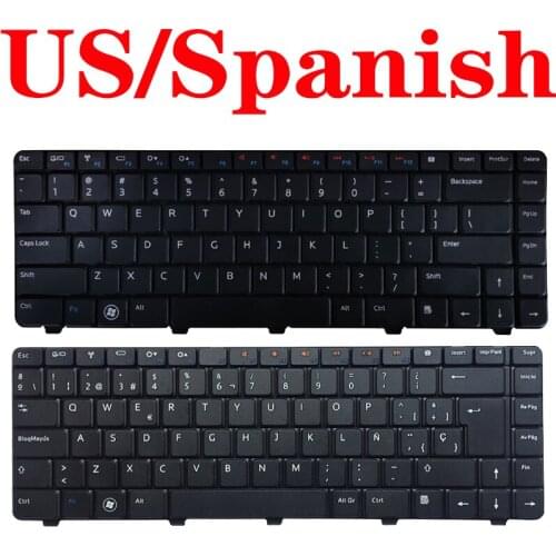 US/SP/Spanish Laptop keyboard For Dell Inspiron N4010 N4020 M4010R N4030 N5020 N5030 M5030