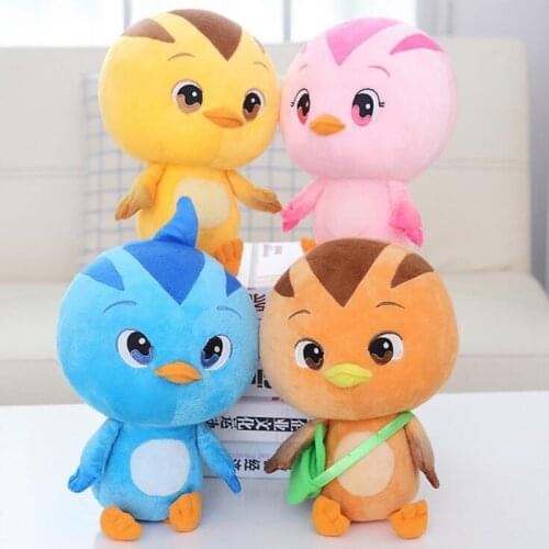 Creative cartoon cute chicken plush toy cock plush toy chicken pillow 25cm zodiac chicken Stuffed animals toys doll child gifts