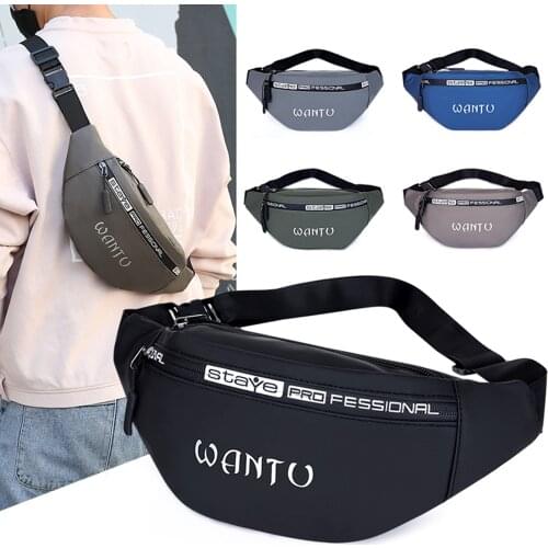 Chest bag Nylon Waist Bag Women Belt Bag Men Fashion Colorful Bum Bag Travel Purse Phone Pouch Pocket hip bag