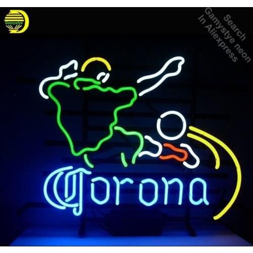 NEON SIGN For Coron Soccer Sport neon Light Sign Custom Design Restaurant Hotel Neon signs handmade for sale light up signs art