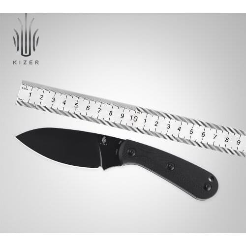 Kizer Fixed Blade Knife 1044 Baby G10 Handle Hunting Knife 154CM Durable Steel Outdoor Survival Climbing Camping Tactical Tool