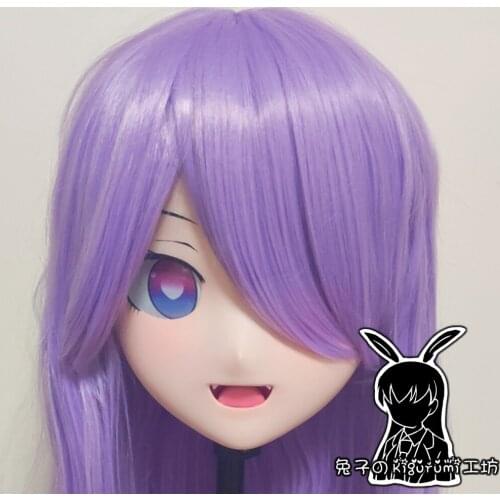 RB2142)Full Head Quality Handmade Female/Girl Resin Japanese Anime Cartoon Character Cosplay Kigurumi Mask