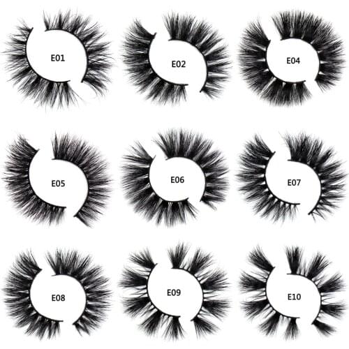 SOQOZ Eyelashes 3D Mink Lashes Winged Volume Cruelty Free False Eyelashes Mink Lashes handmade Eyelash Extension Makeup