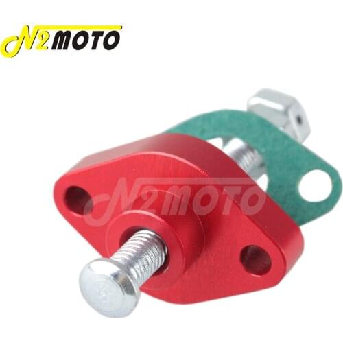 Manual Cam Timing Chain Tensioner For Honda TRX 450R TRX 400EX ATV Kawasaki KFX 400 Suzuki 89-08 GS 500E/F 97-00 GSXR 600 Red