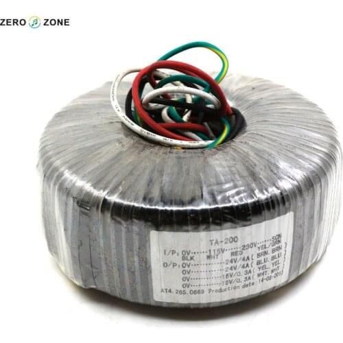 Toroidal TA-200 200W 24V*2+15V*2 power transformer