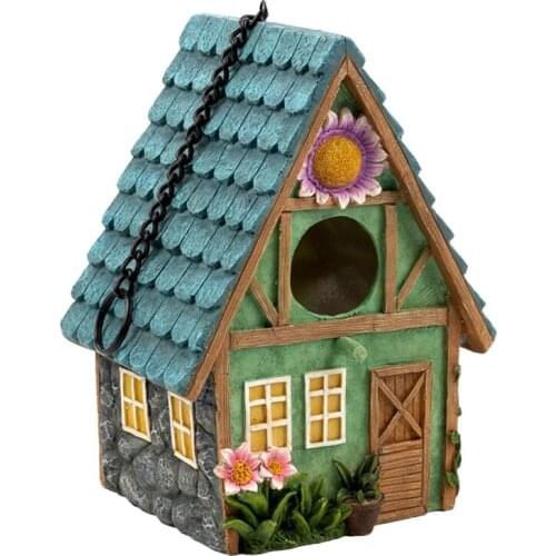 Birdhouse Courtyard Outdoor Tree Hanging Decoration Gardening Homestay Garden Gift For Wild Ggarden Birds