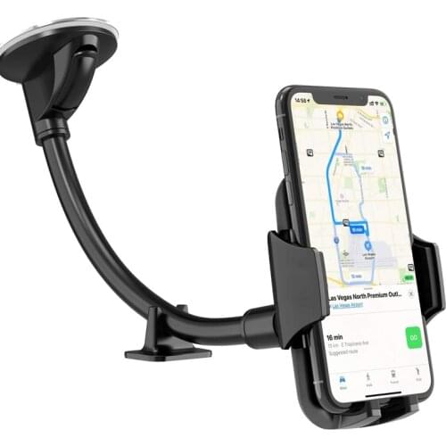 Universal Cell Phone Car Holder Car Cell Phone Mount Car Phone Holder Car Dashboard Windshield Long Arm Strong Suction For phone