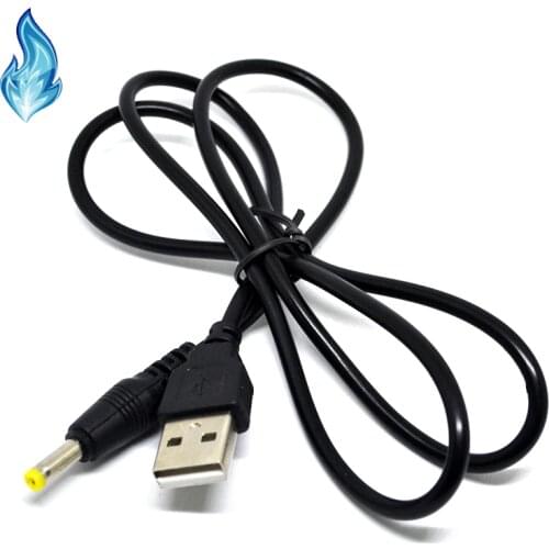 80CM Power USB Charger Cable DC 4.0mm Plug DC4017 Charging for PSP PSP100 PSP110 Game Player 5V2A Free Shipping+Tracking Number