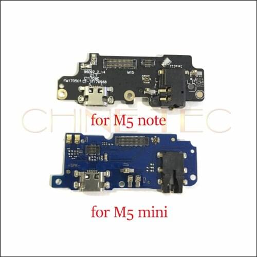 5x OEM USB Charging charger Port flex Cable with Mic headphone jack for Meizu M5 Note M5 M5S mini meilan Note5 meilan 5 5S