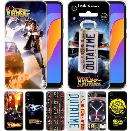 Luxury Soft Silicone Case Back To The Future for Huawei Honor 9X 8A 7A 20 Pro 7X 8X 7S 8S 8 9 10 Lite View 20 20i 10i Play Cover