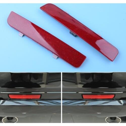 DWCX 1 Pair Rear Left & Right Bumper Red Reflector Fit For Land Rover Range Rover L322 Freelander LR2