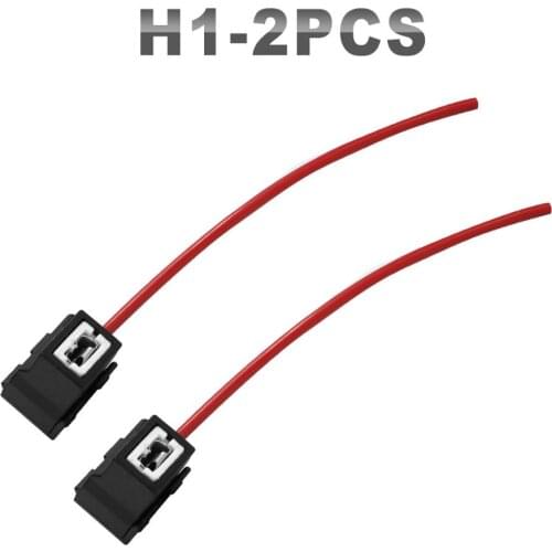 JGAUT H1 H7 H13 H8 H9 H11 9007 Adapter Plug Connector Wiring Harnes Headlight Ceramic Bulb Holder