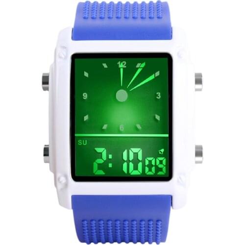 Fashion Men Led Digital Watches Electronic Watch Men Sports Watches LED Colorful Back light Glow Watch reloj hombre montre homme