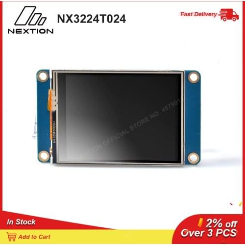 Nextion NX3224T024 - 2.4'' HMI Intelligent LCD Touch Display USART TFT LCD MCU to TTL Module Display