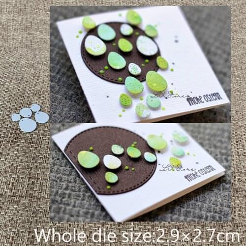 New Design Craft Metal Cutting Die die cuts 5pcs eggs decoration scrapbook Album Paper Card Craft Embossing die cuts