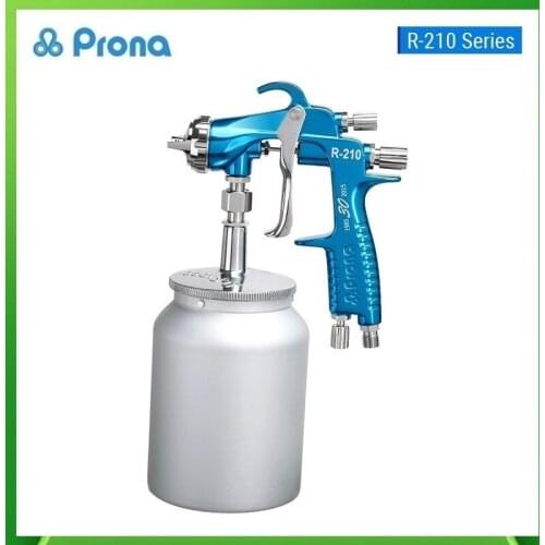 Prona R-210 Professional Air Spray Gun Paint Pistol Pneumatic Tool Portable Spray Guns Painting Cars Automobile Tools R210