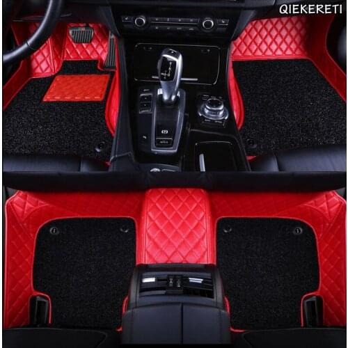 QIEKERETI Custom car floor mats for Maserati Ghibli Levante quattroporte GranTurismo foot mats