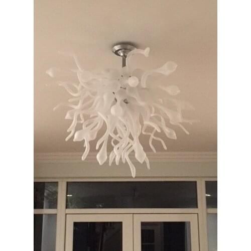 Wedding Chandelier 100% Mouth Blown Borosilicate Home Decoration Energy Saving Light Source Chandelier Ceiling