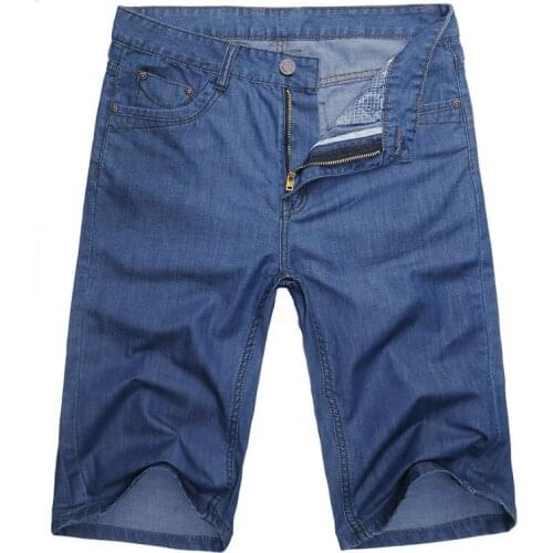 YUANL·SH Mens Summer Jeans
