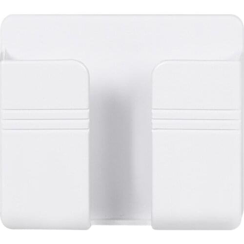 Charger Rack Shelf Wall Mounted Mobile Phone Charging Holder Bracket Adhesive H58C