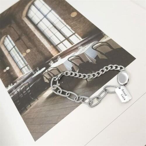 Sole Memory Simple Retro Cool Smile Happy Smiley 925 Sterling Silver Female Resizable Bracelets SBR257