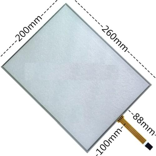 12-inch four-wire resistive touch screen 12.1 IPC screen pos machine la carte restaurant cash register