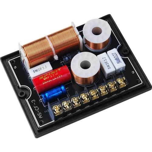 AIYIMA 1Pcs 3 Way Crossover Audio 200W Treble Midrange Bass Speaker Car Divider DIY Home Theater Speaker Frequency Filter