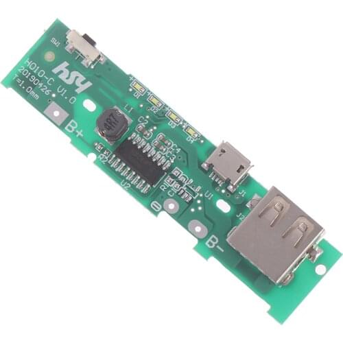 5v1a Power Bank Charger Module Power Bank Step Up Boost Power Bank Module For Mobile Phone 18650 Battery DIY