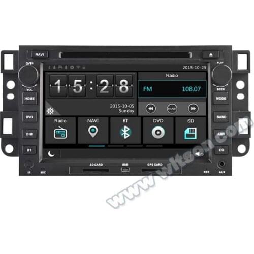 7" Special Car DVD for Chevrolet Aveo 2002-2011 & Epica 2006-2011 & Spark 2005-2008 with Tire Pressure Monitoring System Support